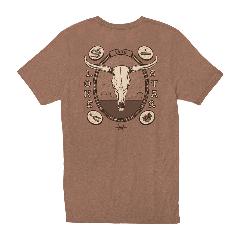 Terlingua Terry Cloth Tee - Pecan Brown