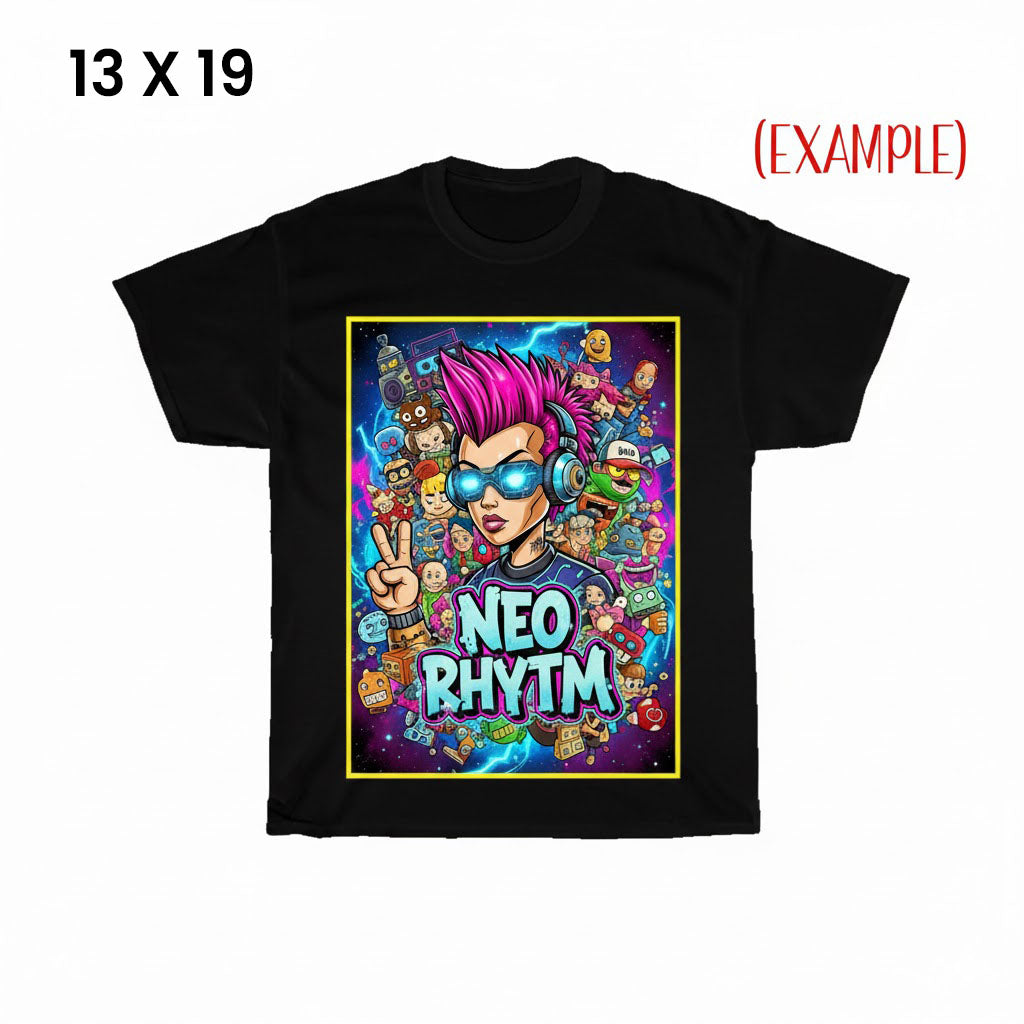 Custom DTF Transfer Sheets